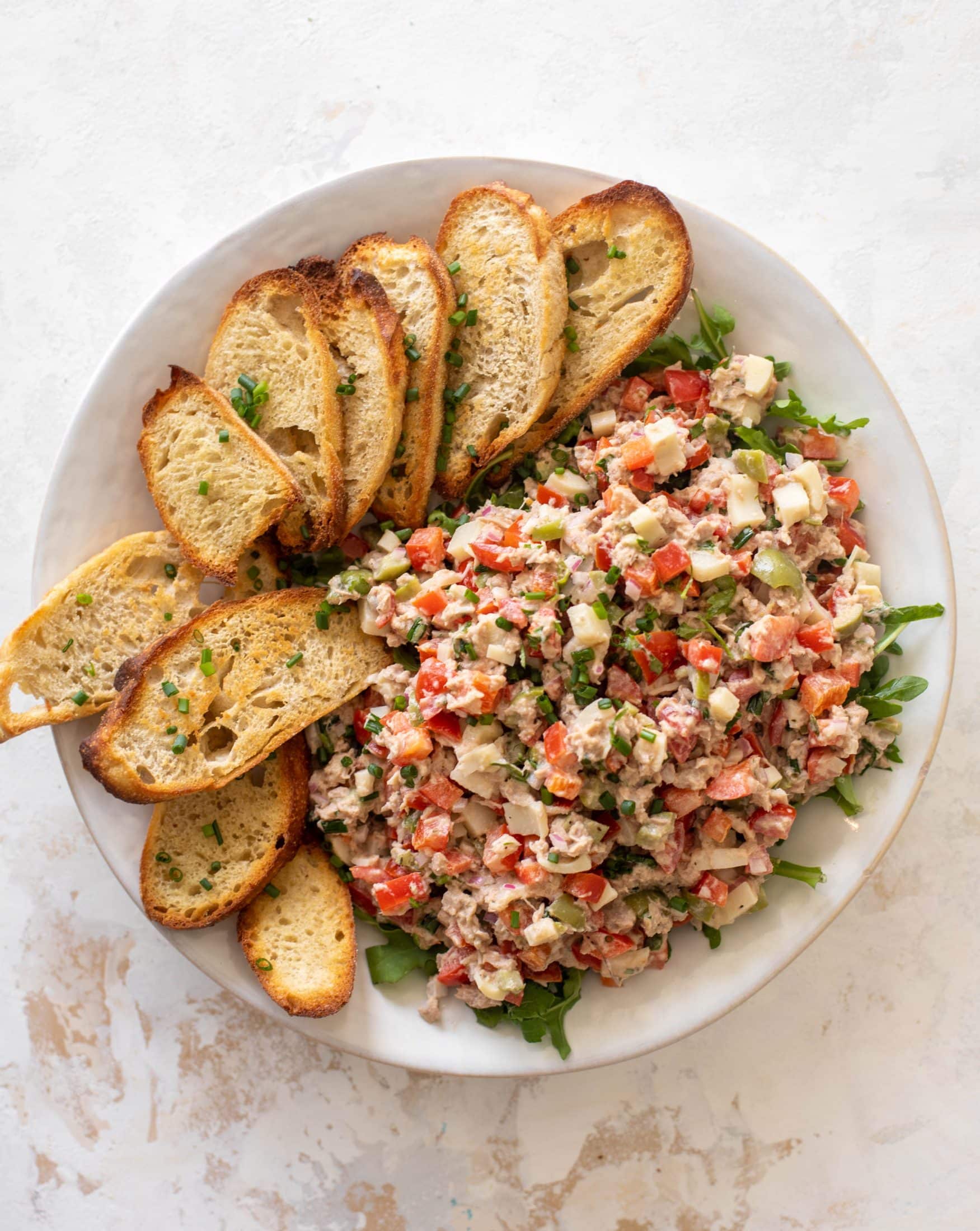 summer tuna chop