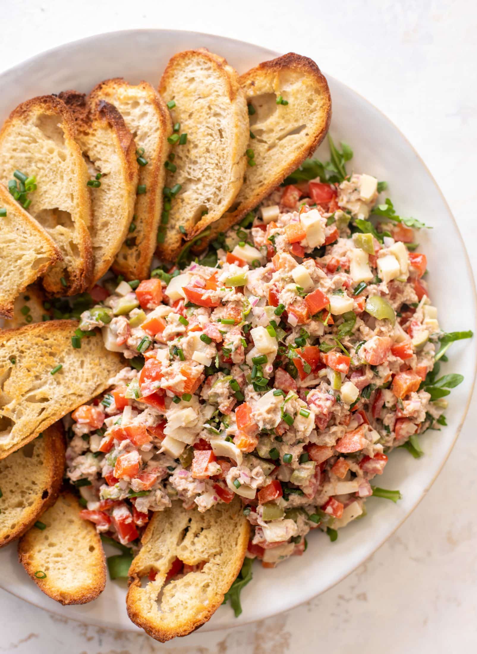 summer tuna chop