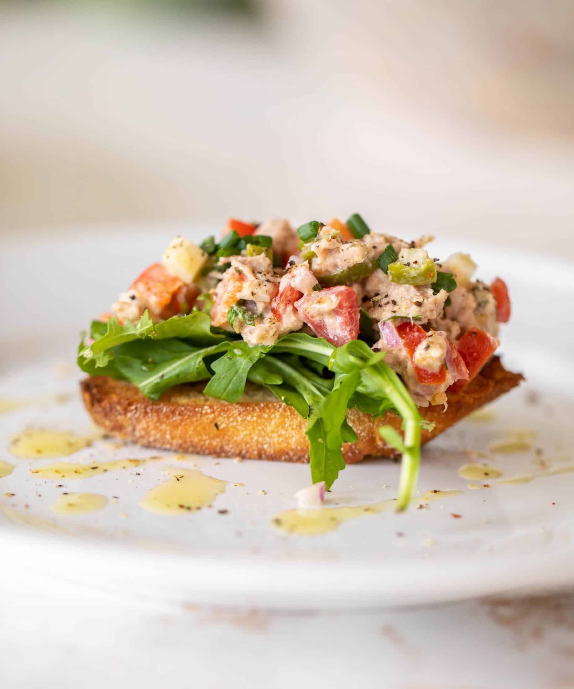 summer tuna chop