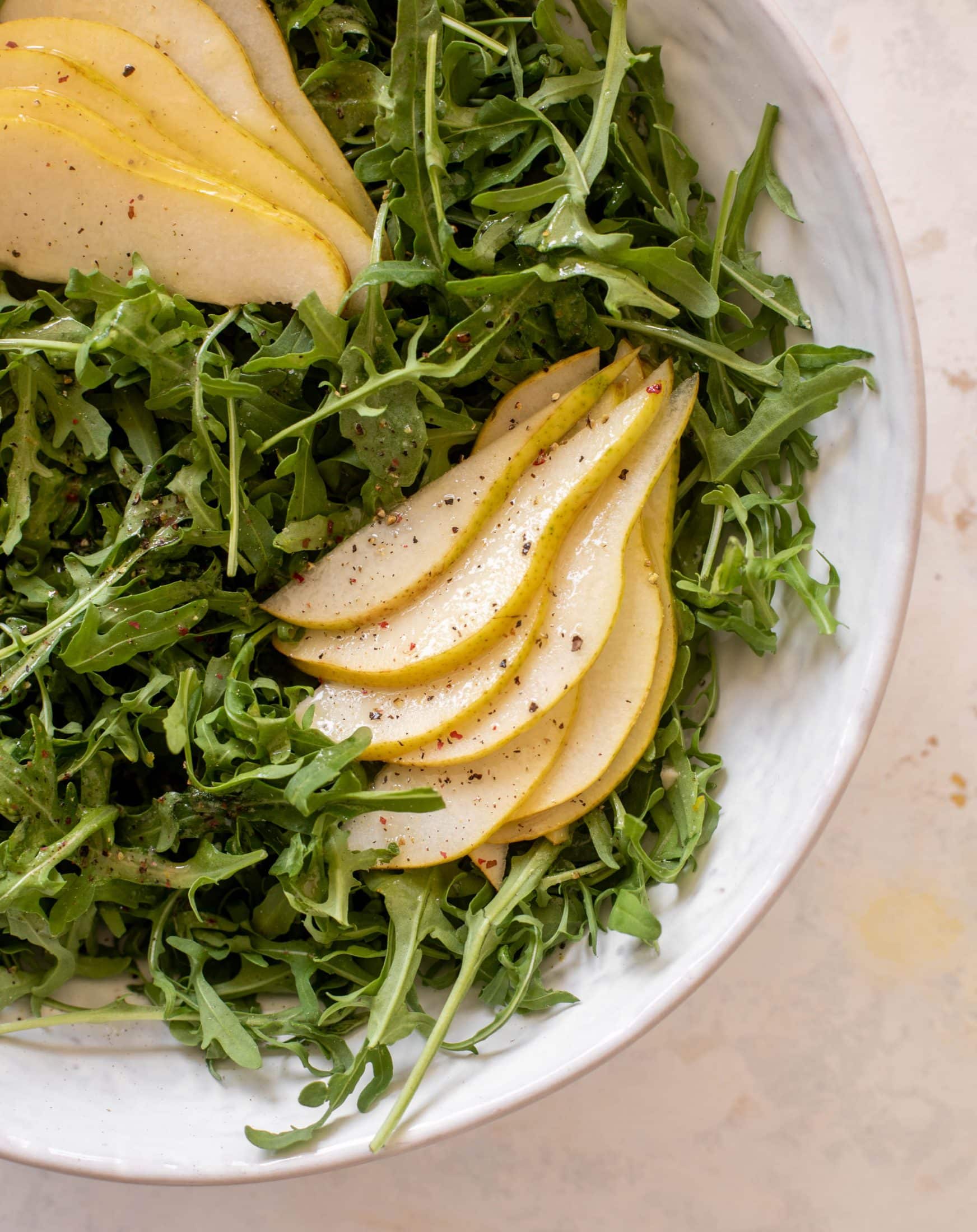 winter pear salad