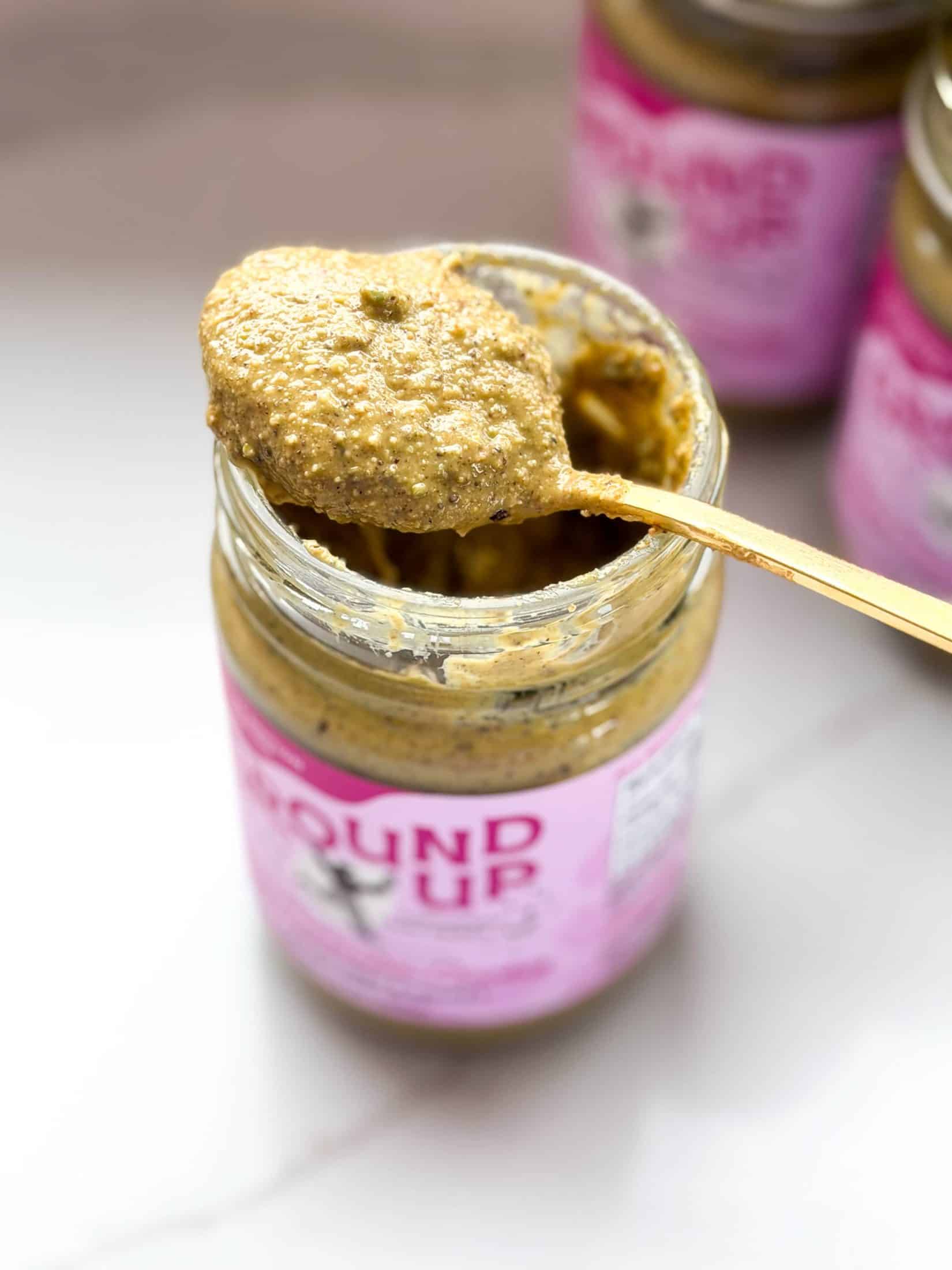 ground up pistachio cookie butter