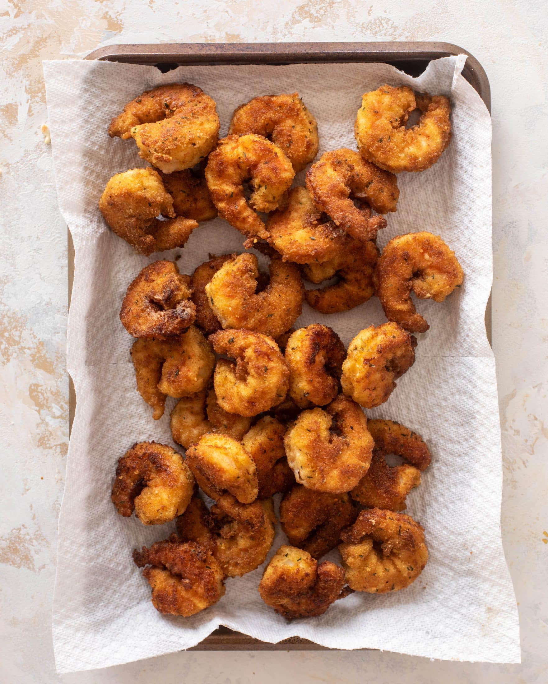 crispy shrimp sandwiches with lime slaw