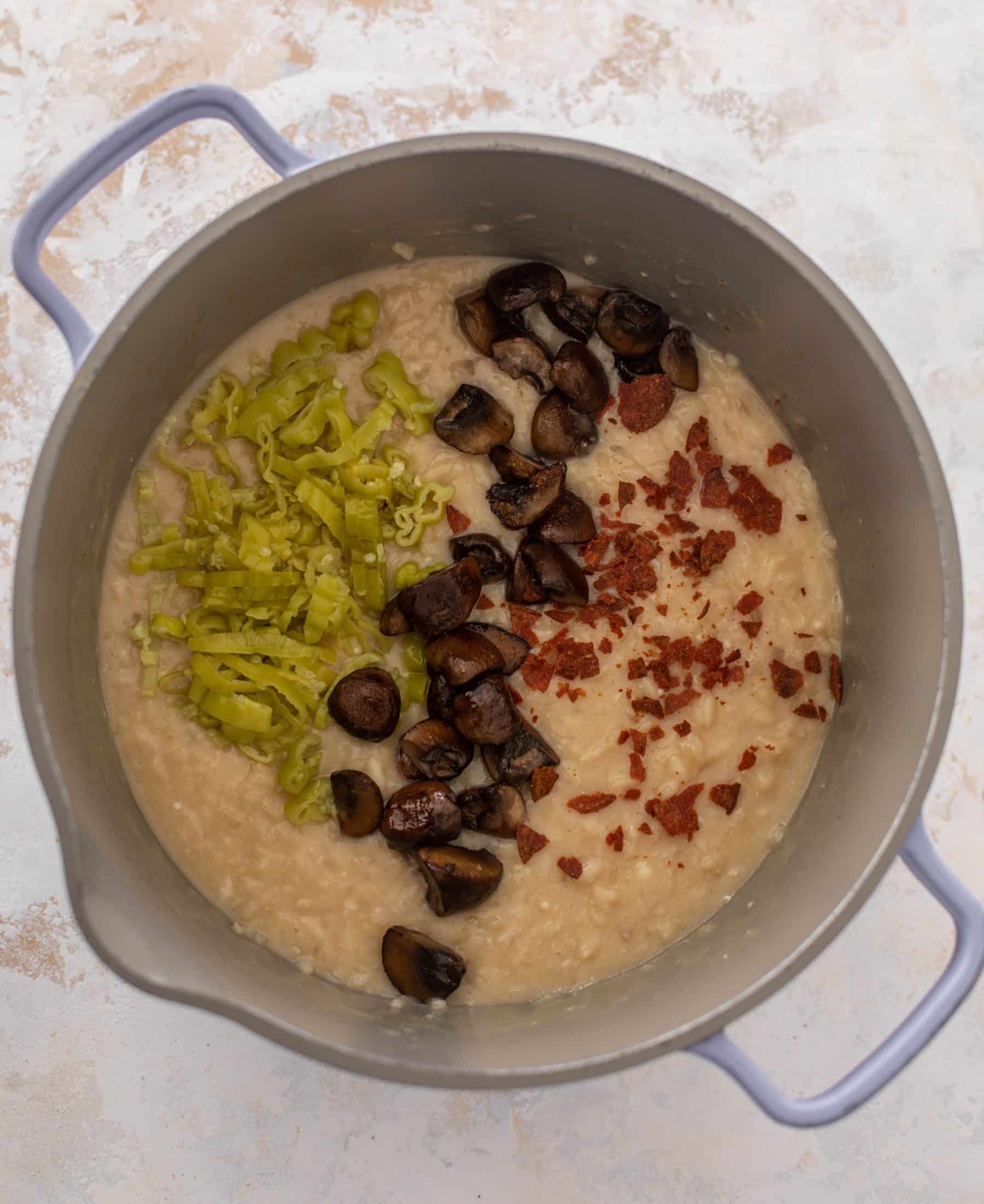 pizza supreme risotto