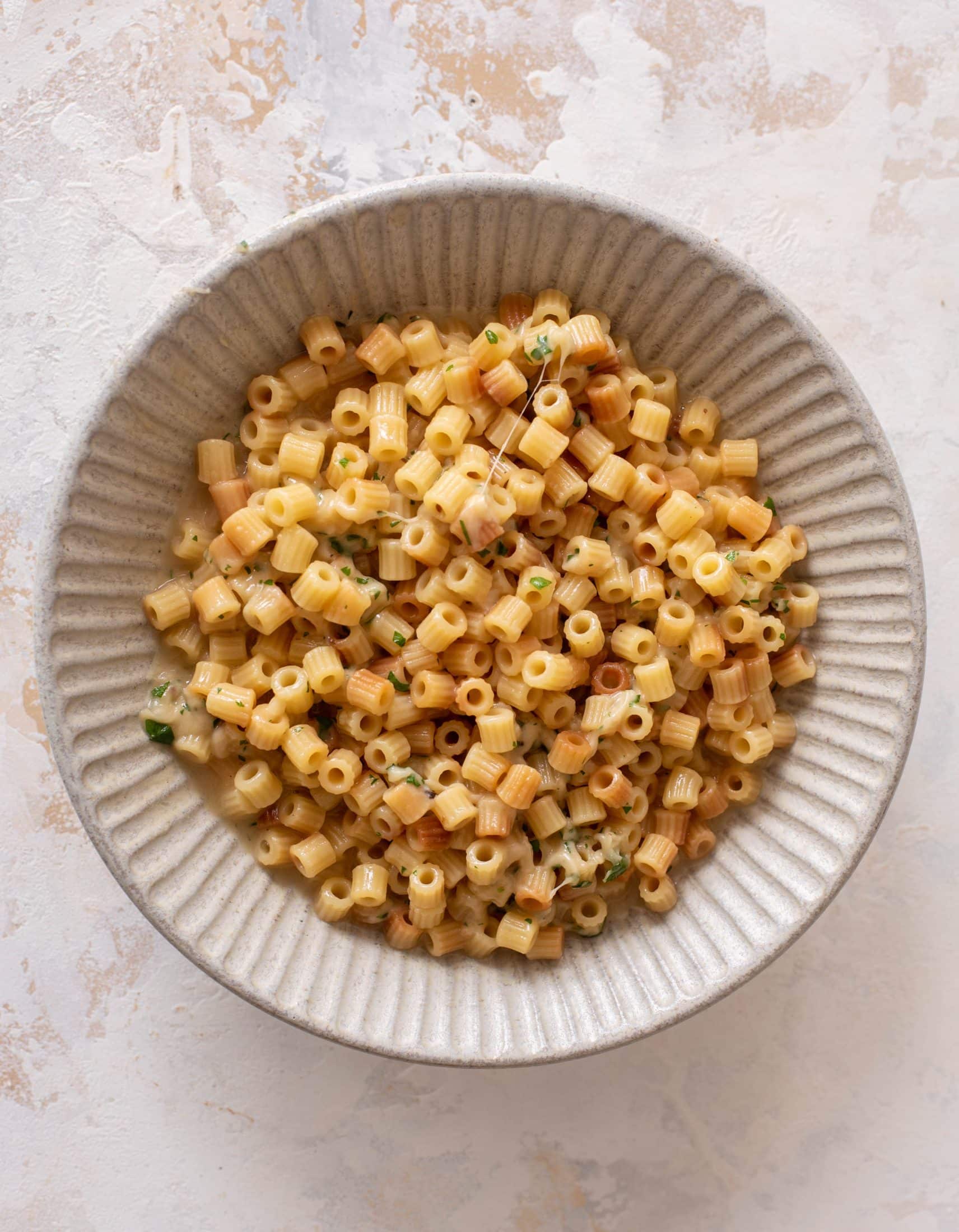 15 minute garlic parmesan pasta