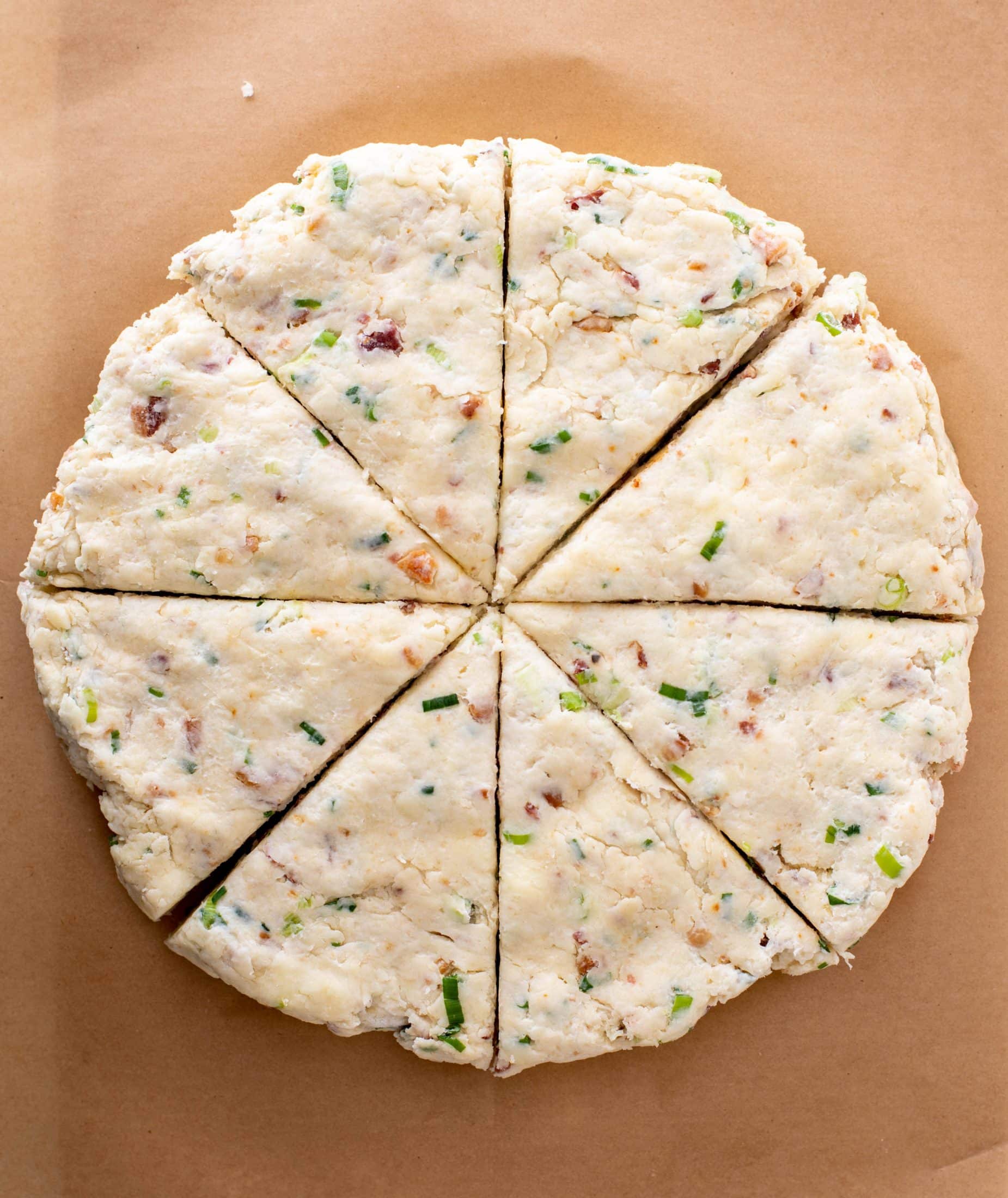 cheddar scallion bacon scones
