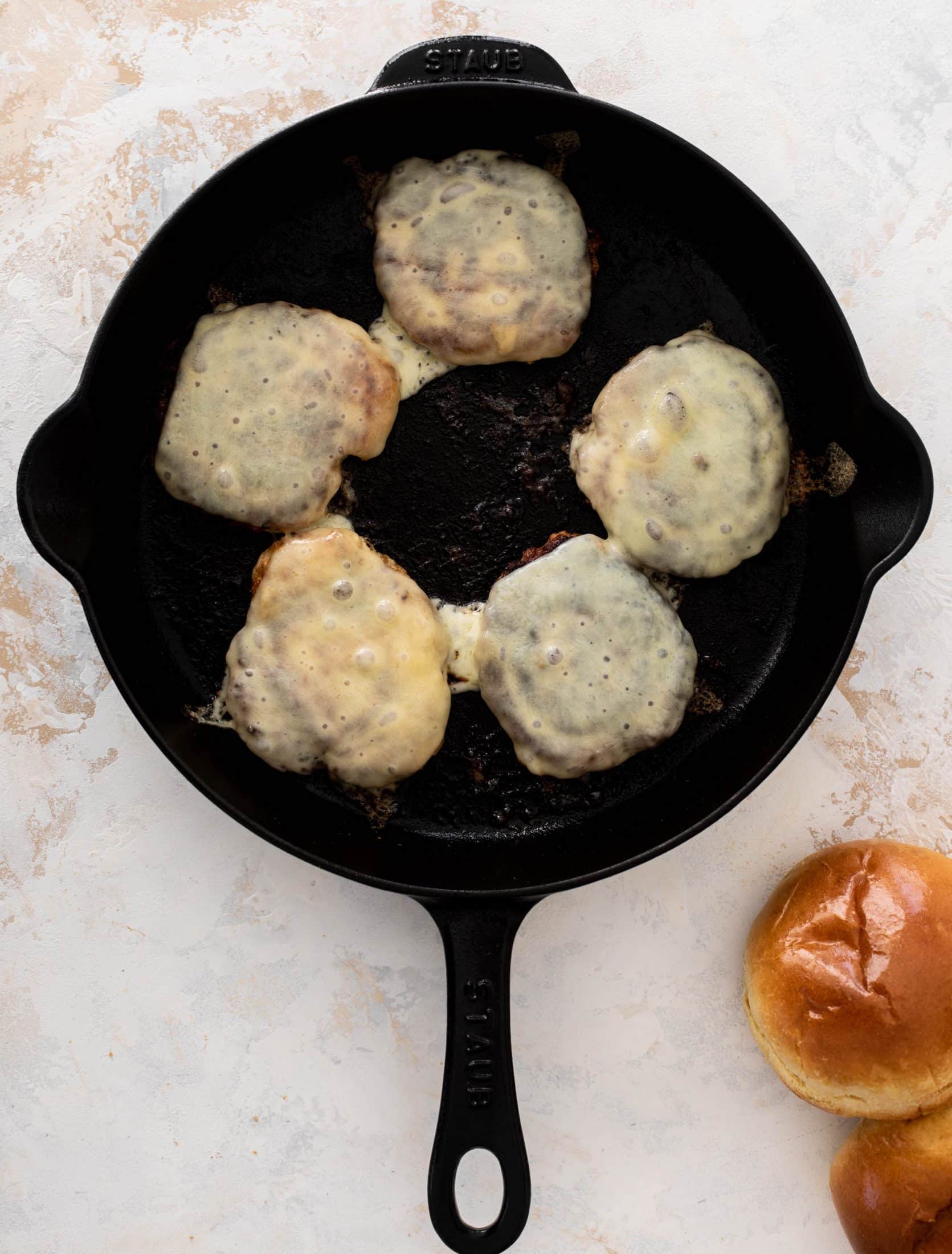 chicken bacon ranch smashburgers