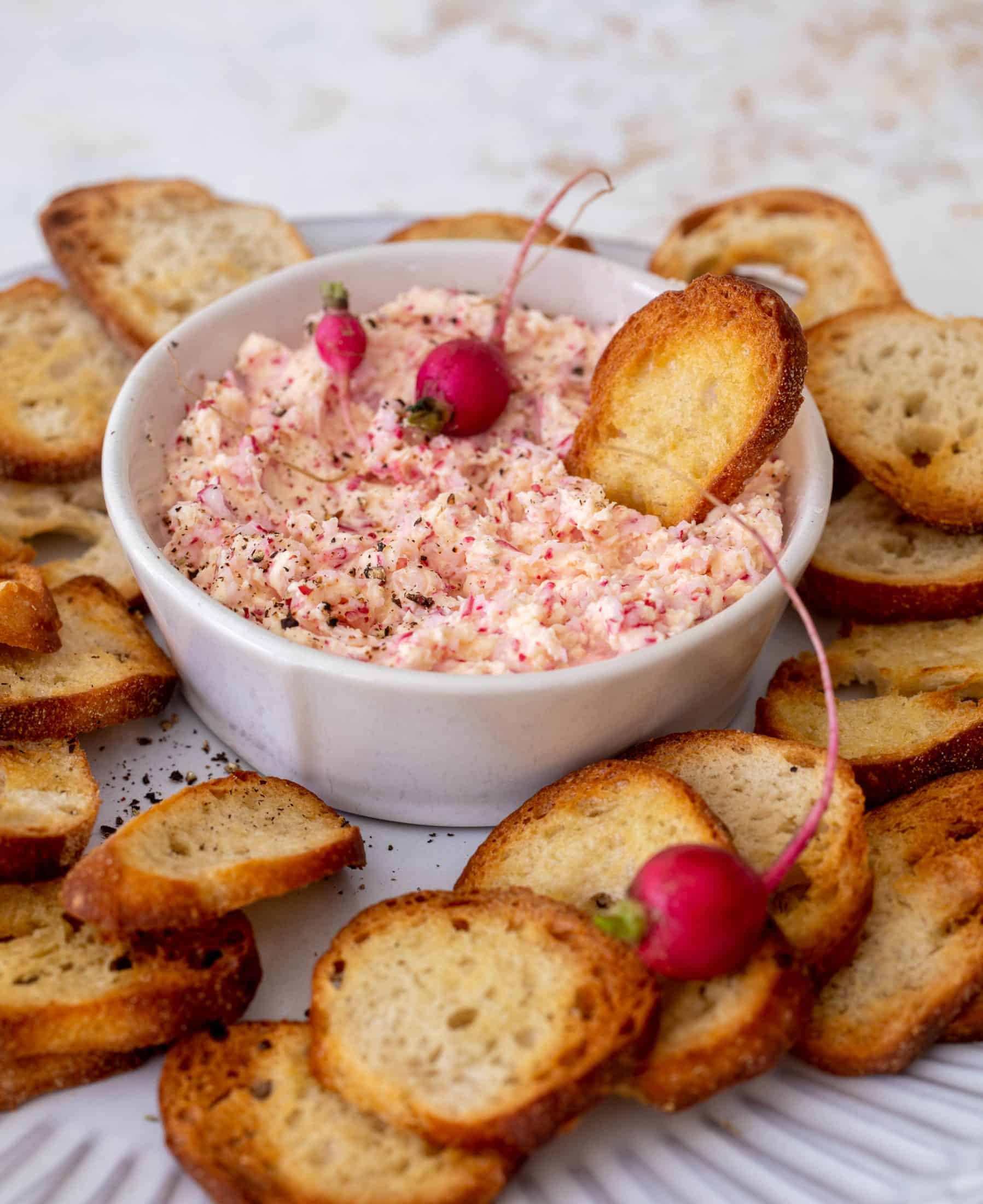 spring radish butter