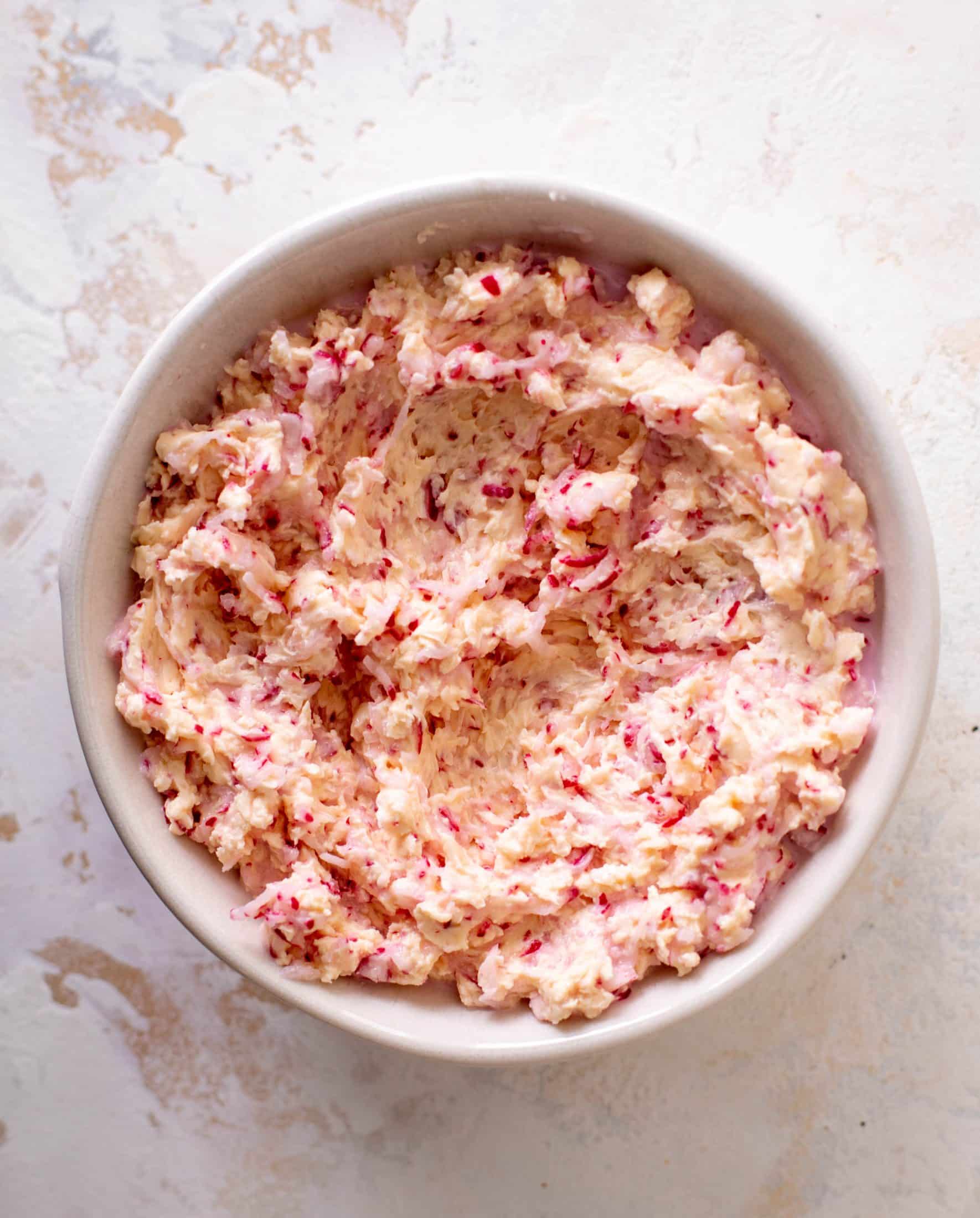 spring radish butter