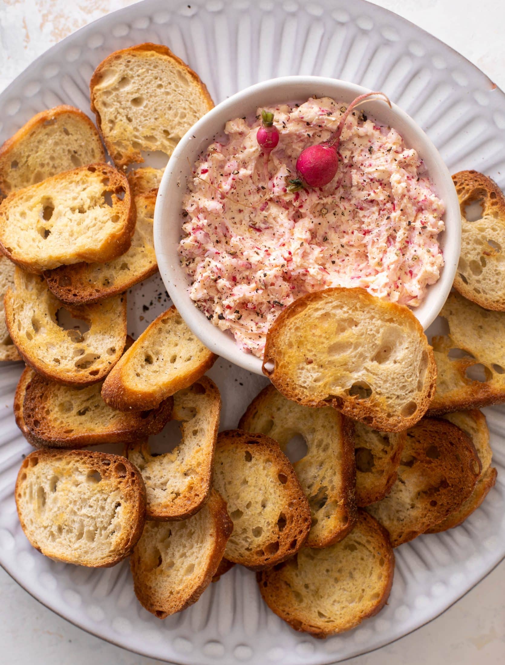 spring radish butter