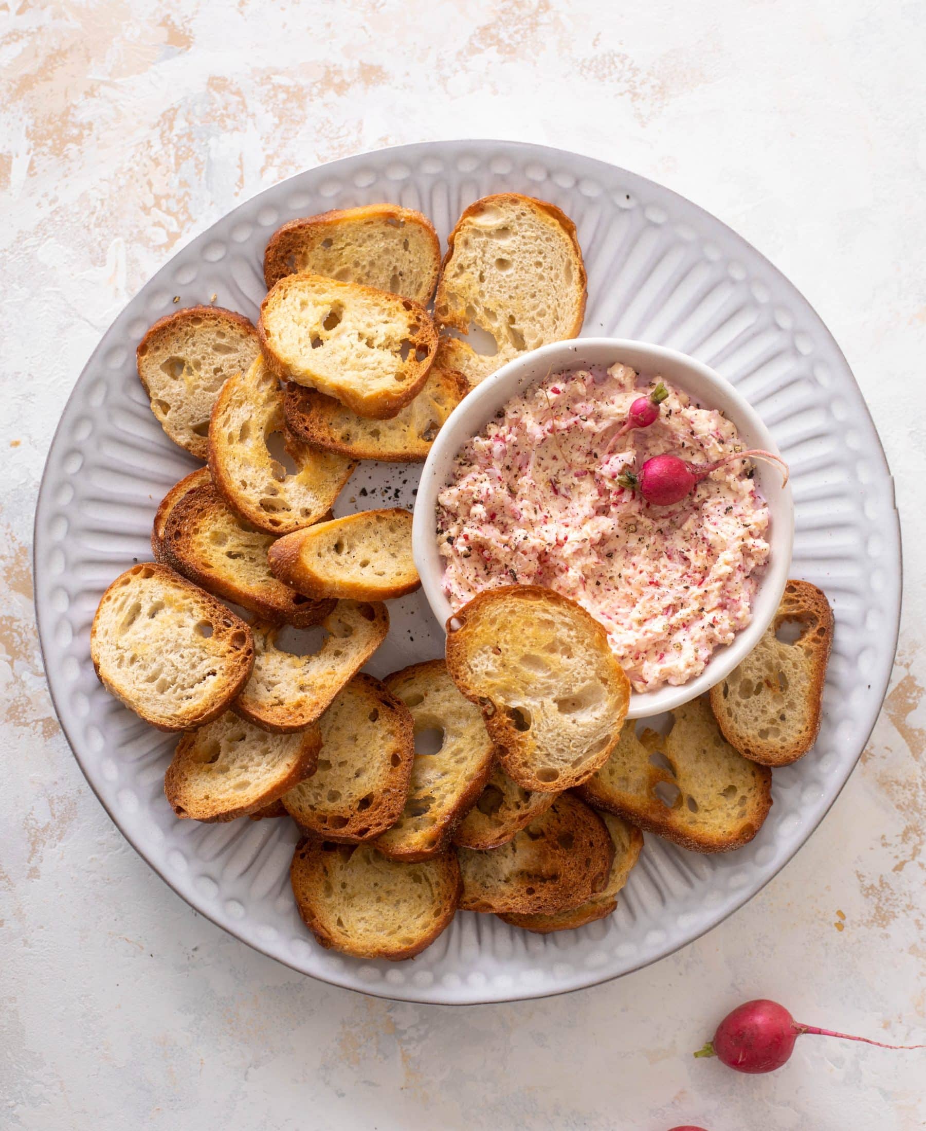 spring radish butter