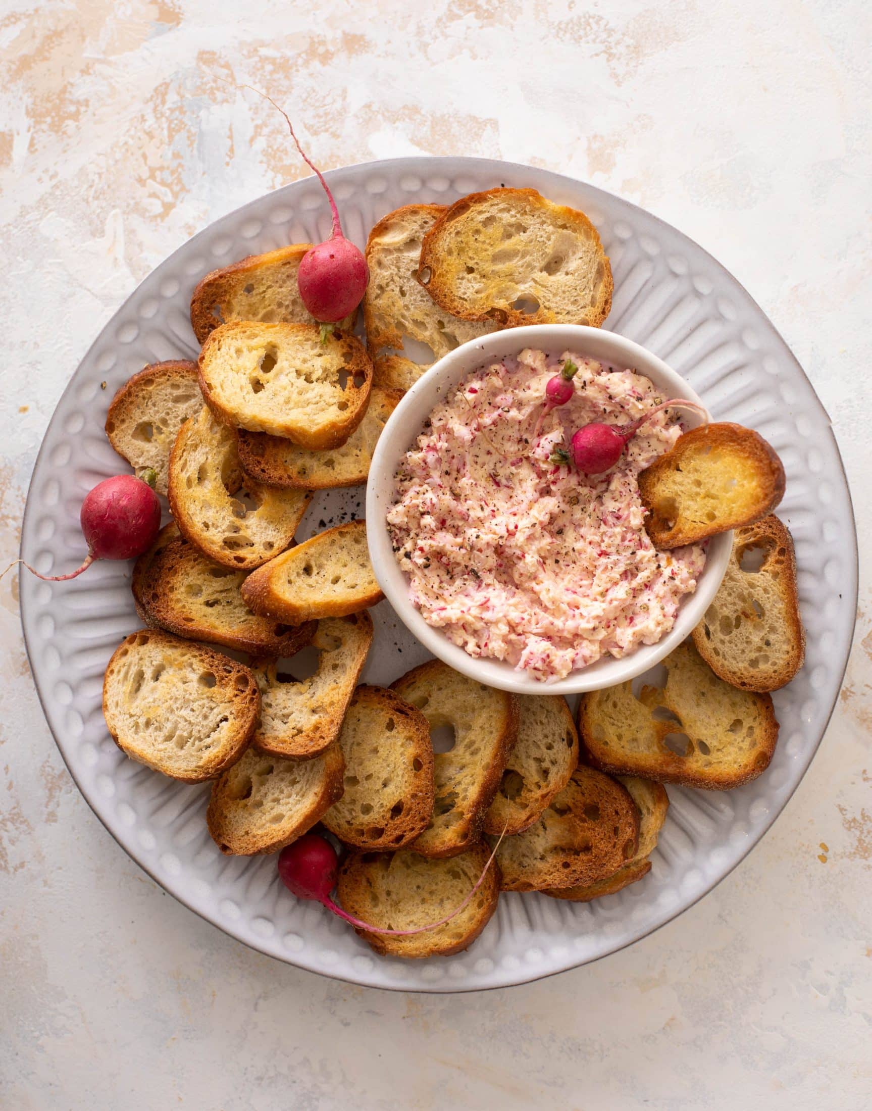 spring radish butter