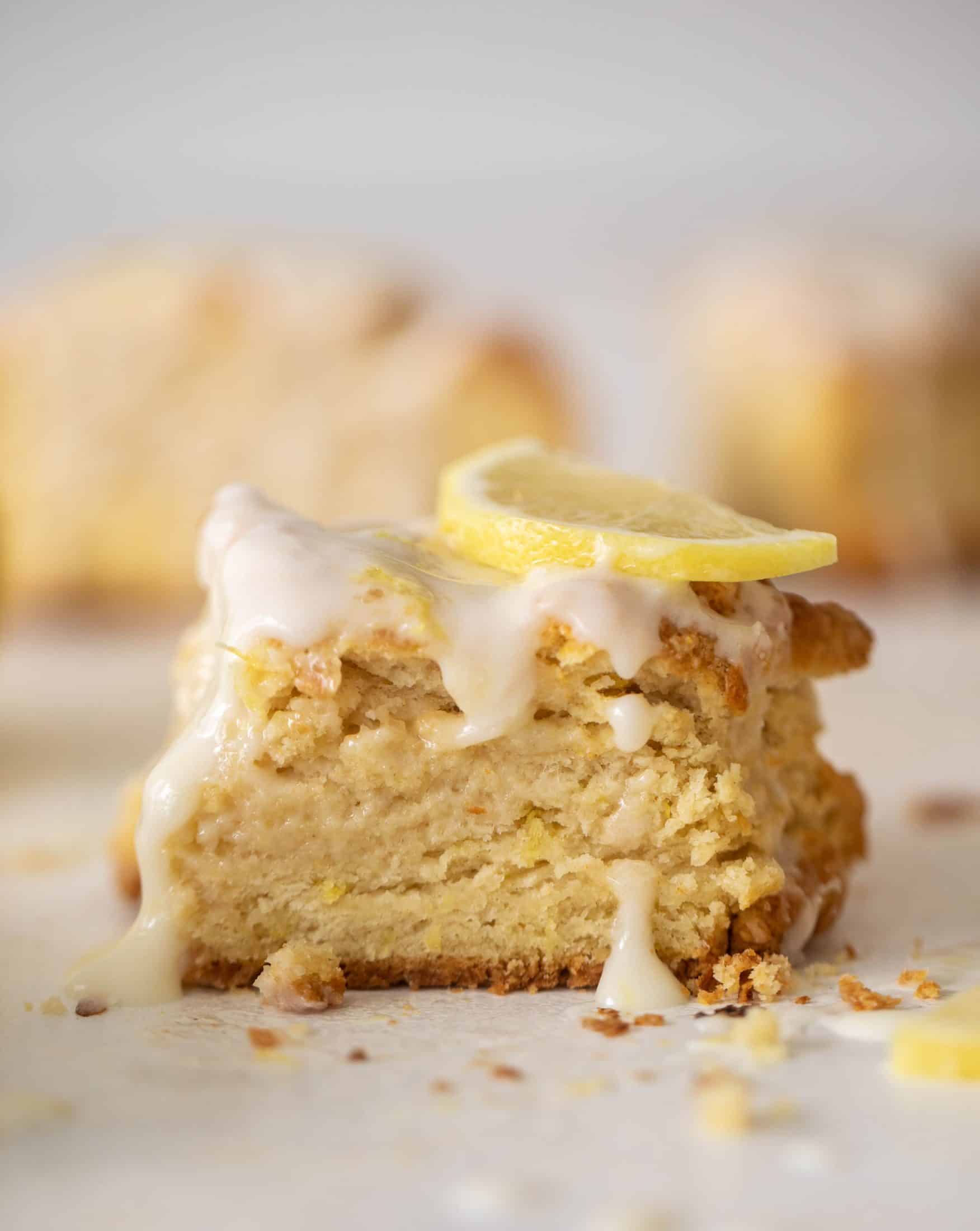 lemon cream scones