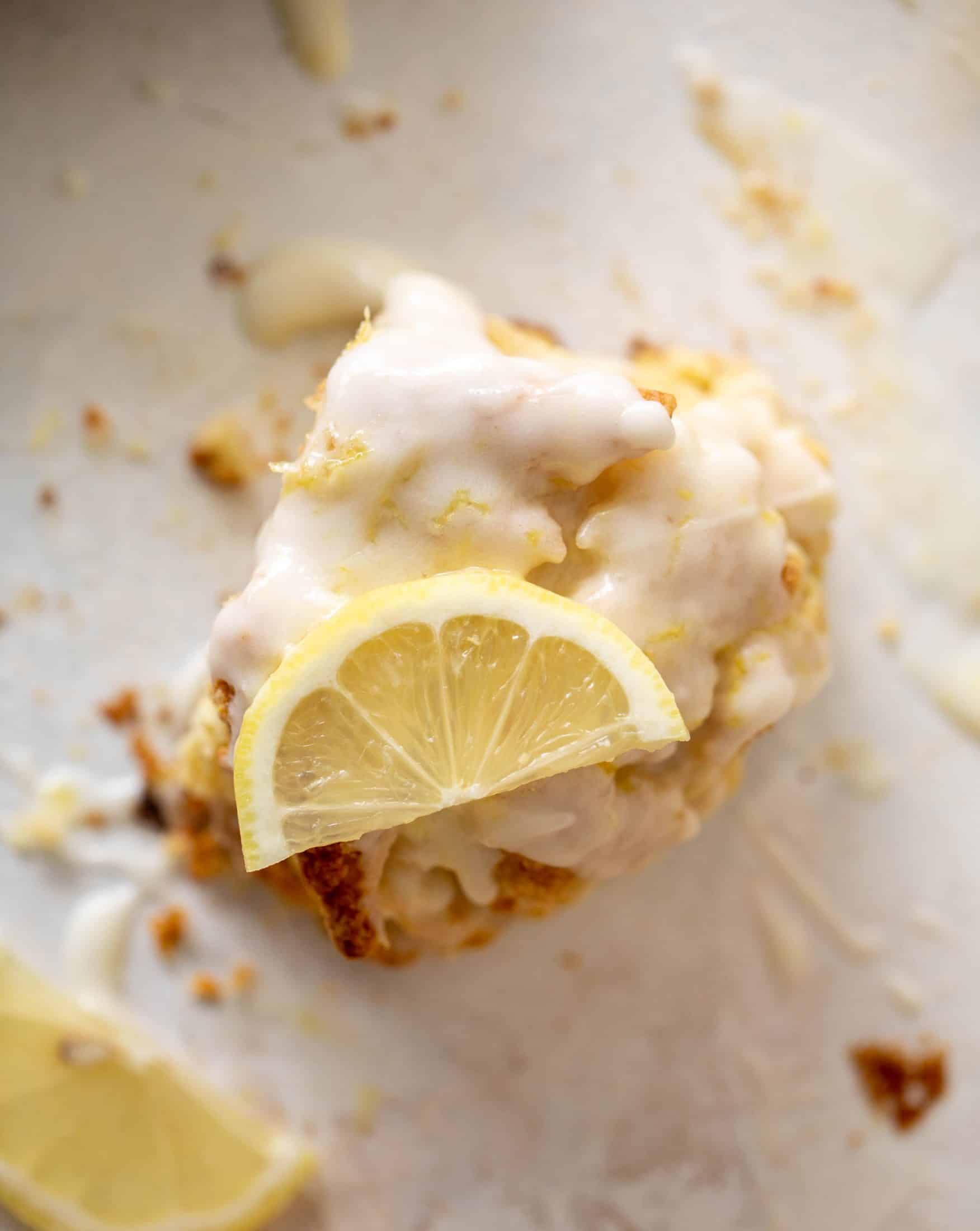 lemon cream scones