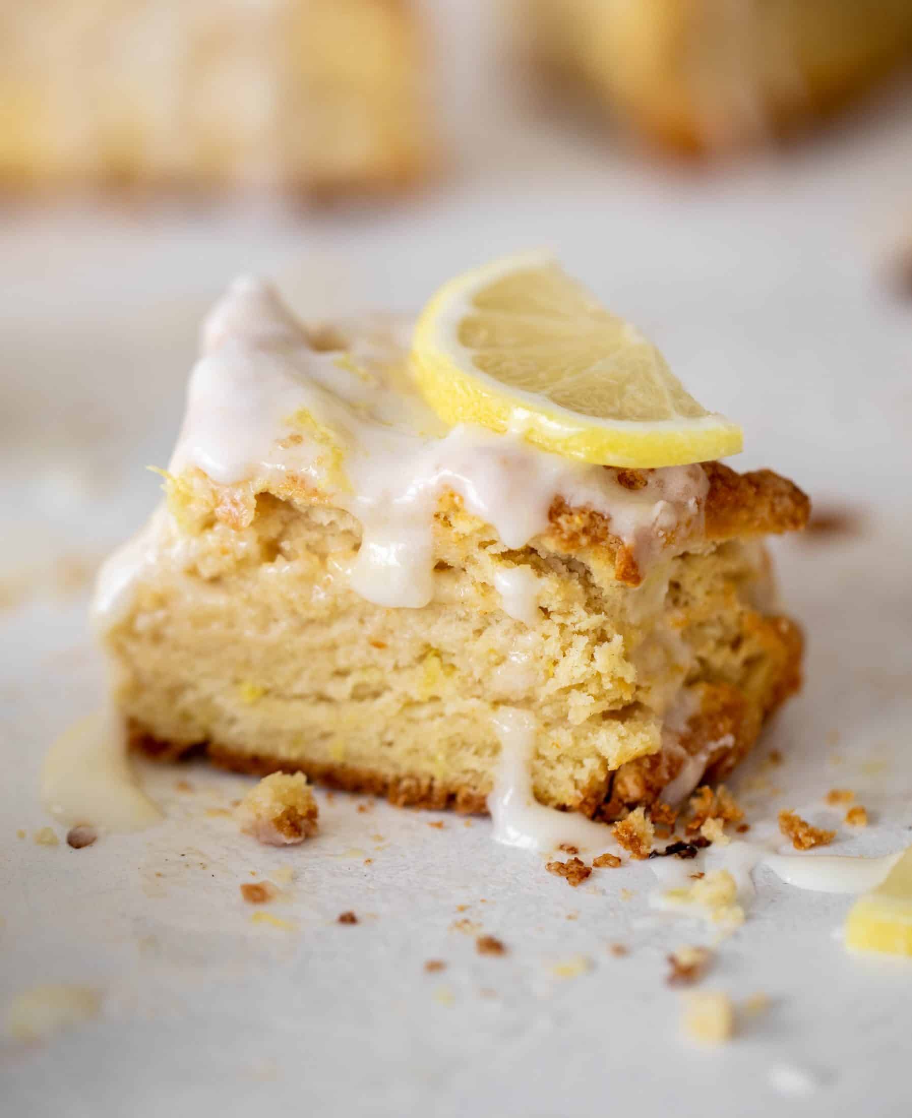lemon cream scones