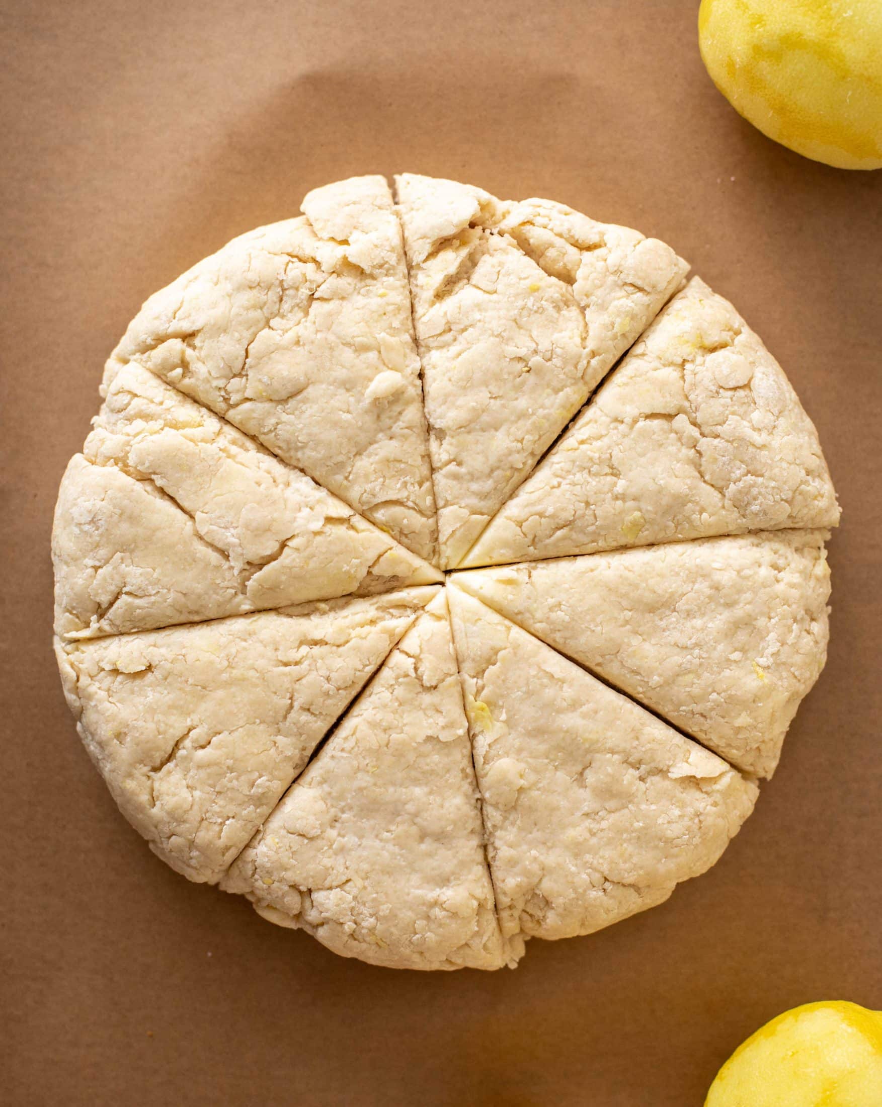 lemon cream scones