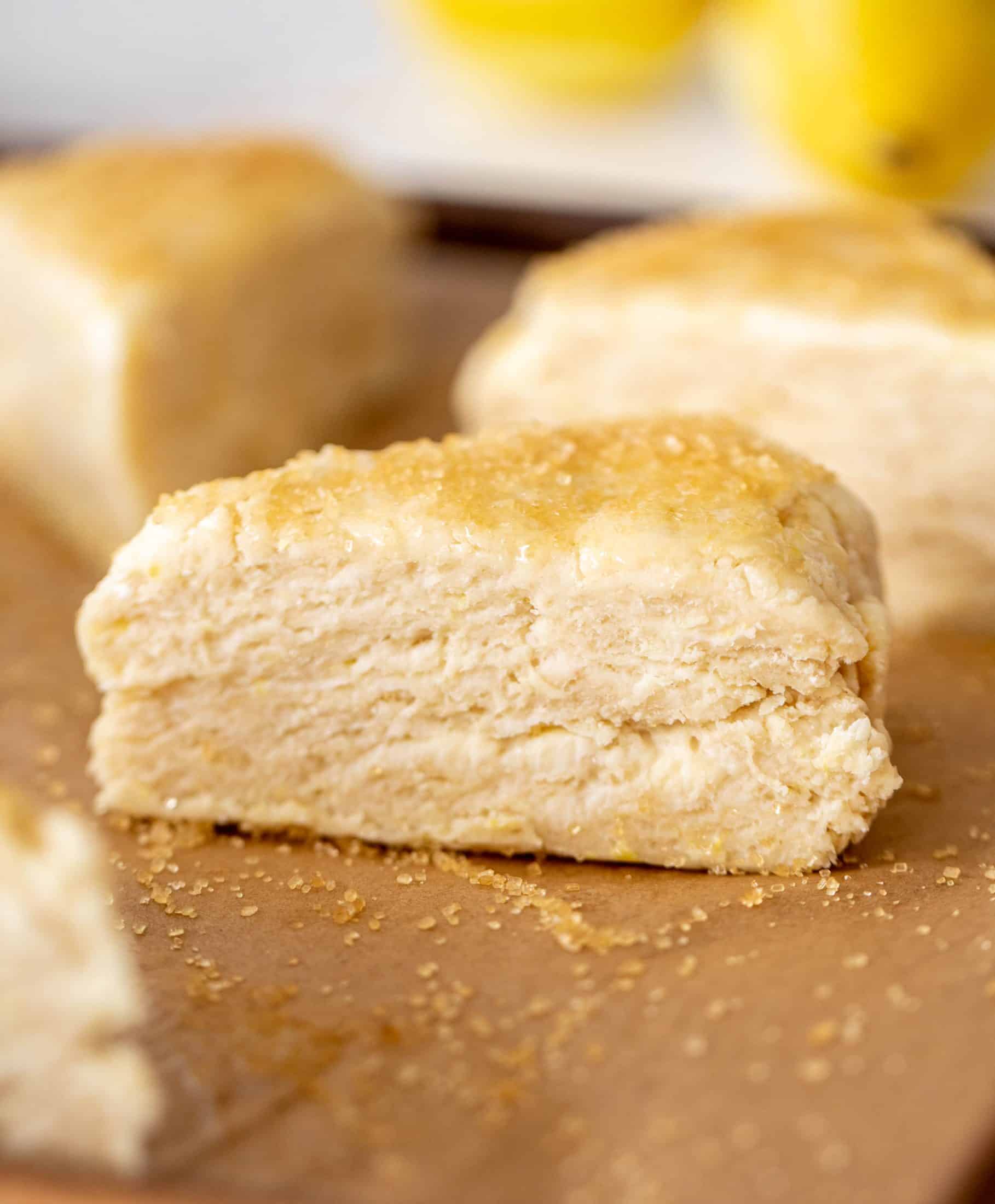 lemon cream scones