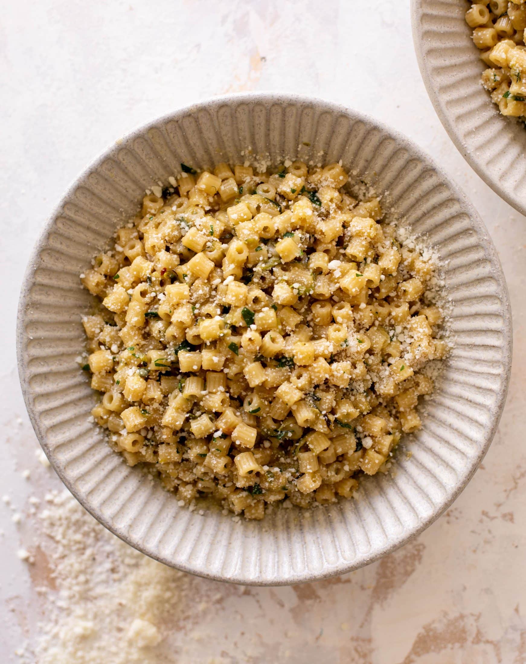 garlic butter zucchini noodles