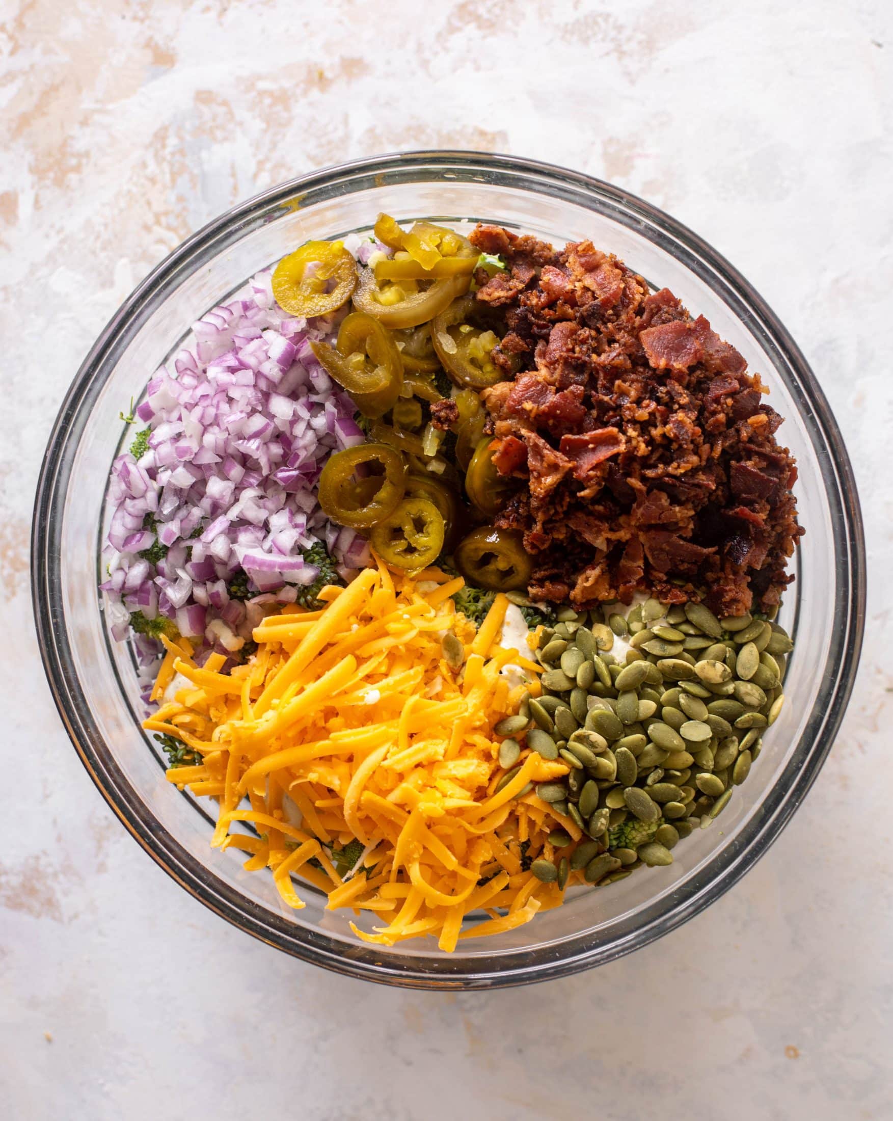 jalapeno cheddar broccoli salad