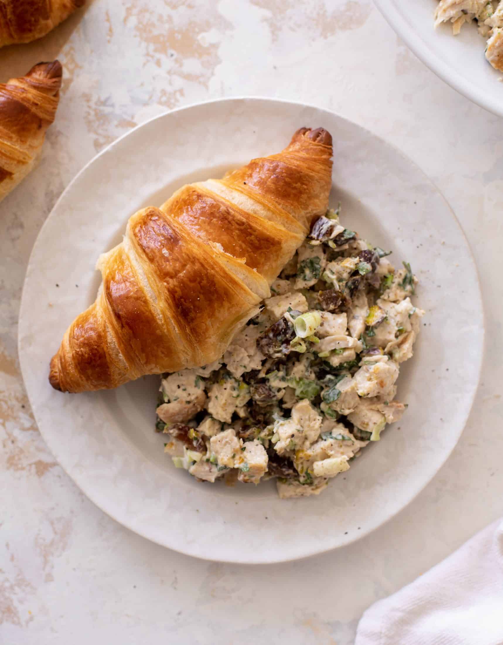 pistachio date chicken salad