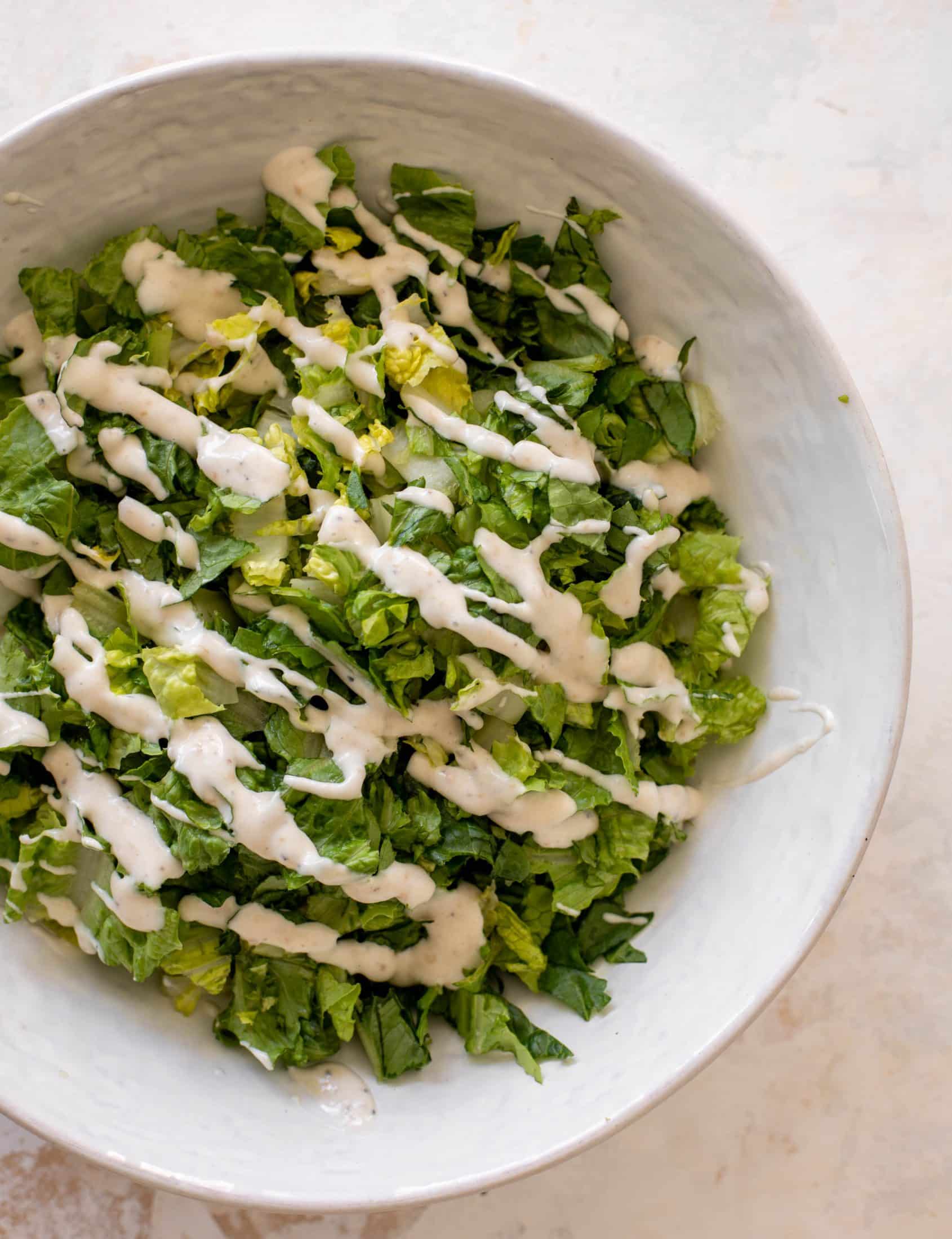 grilled shrimp chopped salad