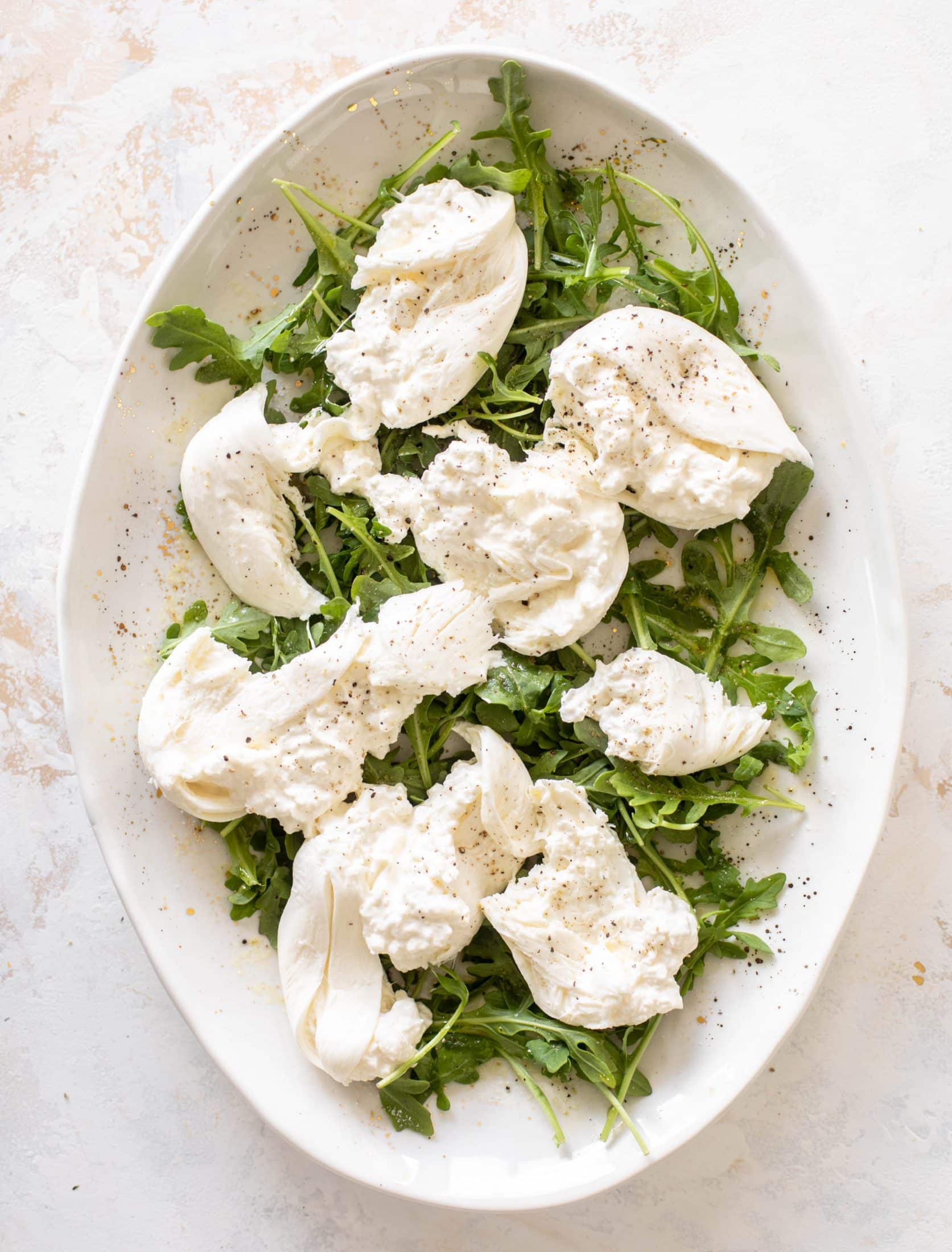 strawberry burrata salad