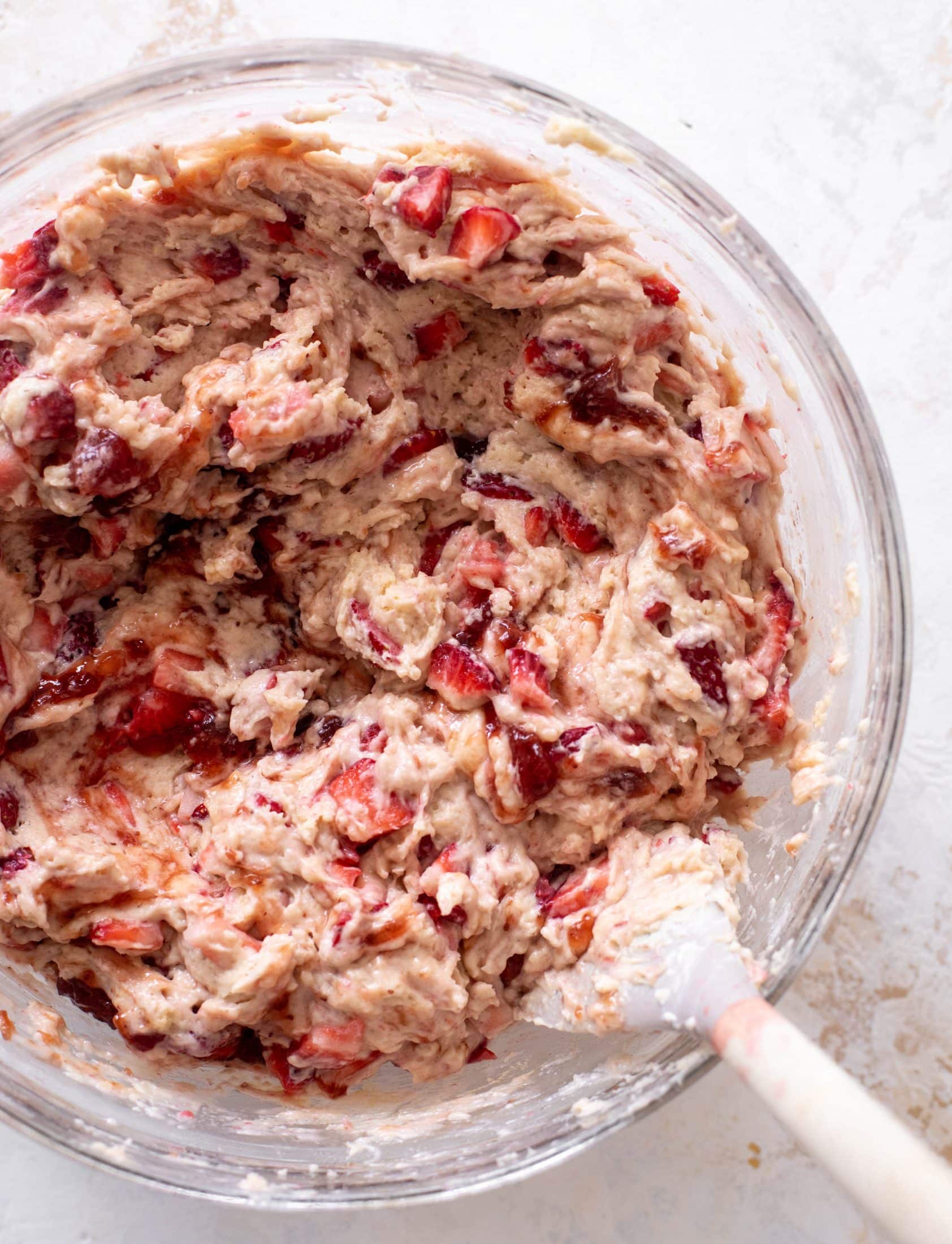strawberry yogurt muffins