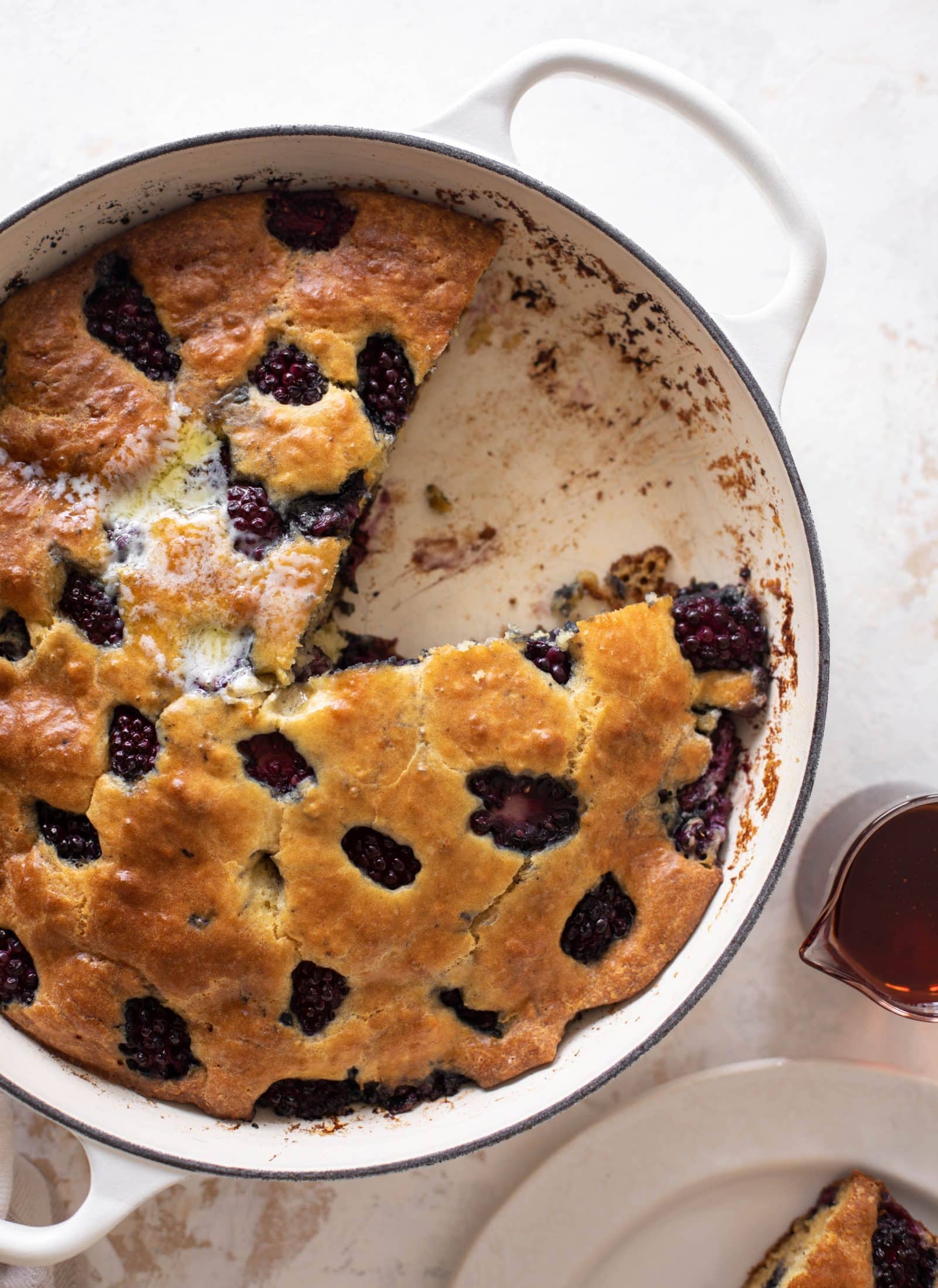 blackberry skillet pancake