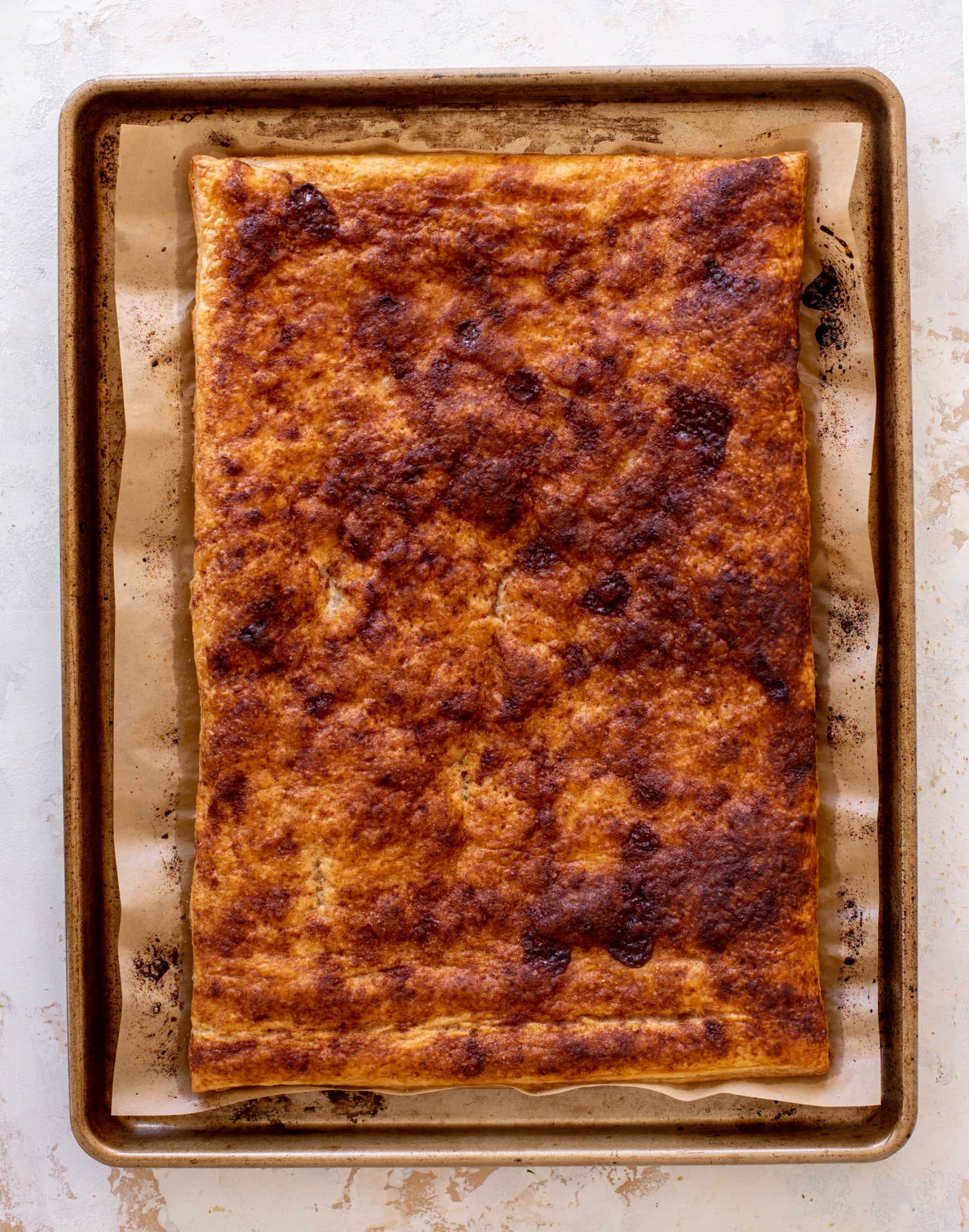 puff pastry fruit pizza