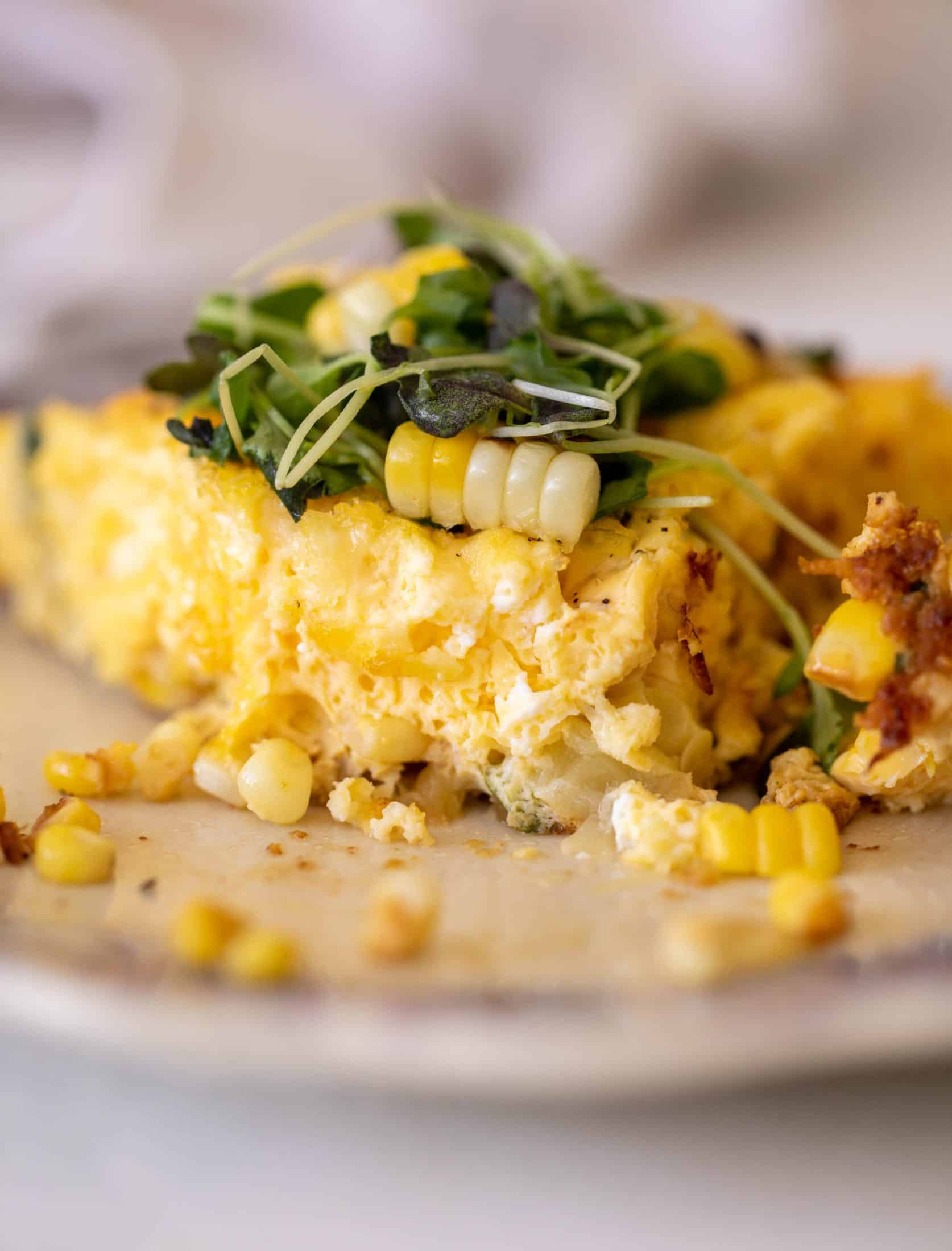 zucchini corn frittata