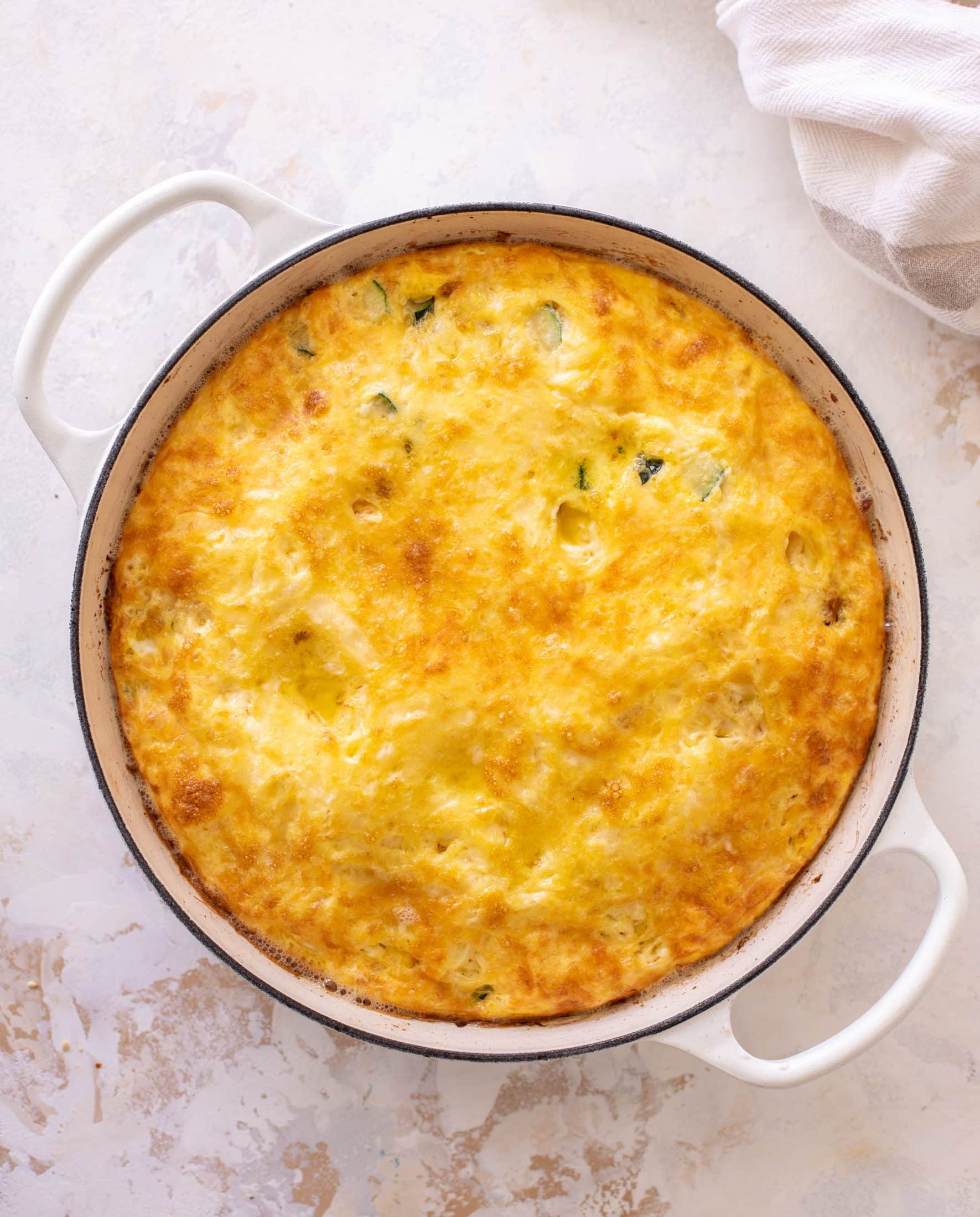 zucchini corn frittata