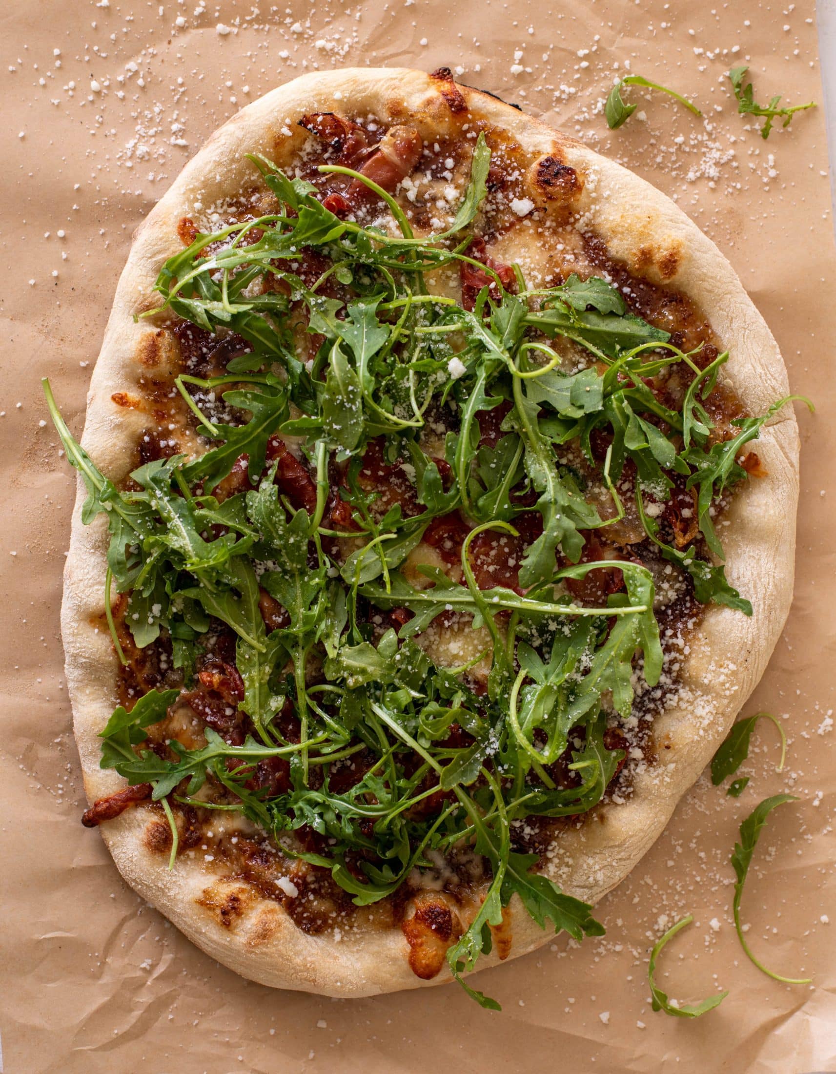 fig jam prosciutto pizza